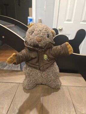 Vintage Greystone Shelton the UPS Groundhog Plush